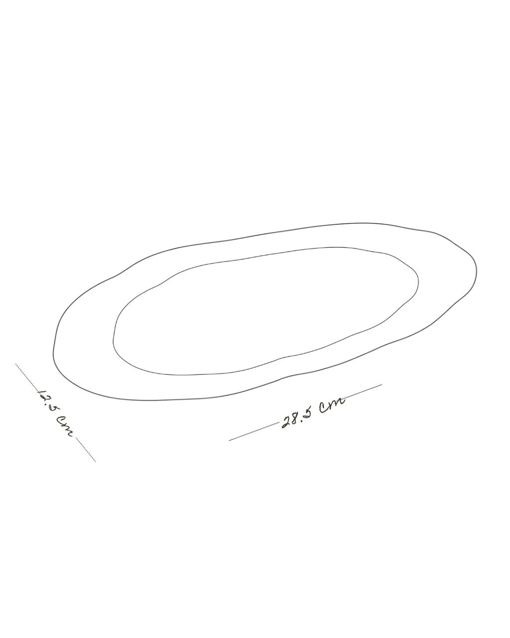 Base Ovalada Curva