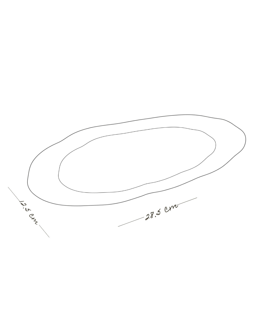 Base Ovalada Curva