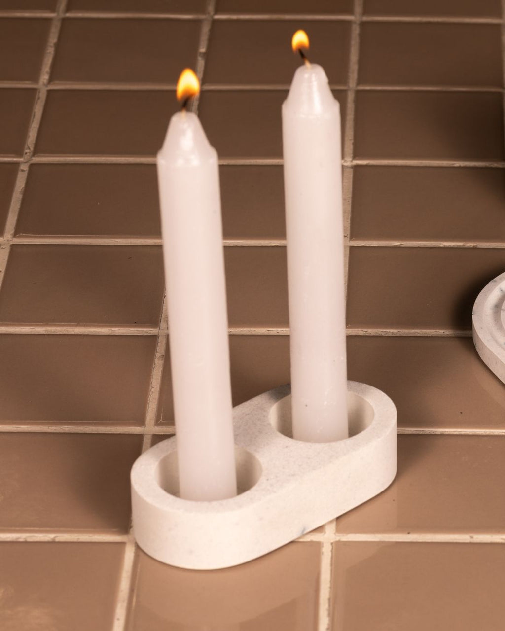 Porta Velas Doble Regenerativo