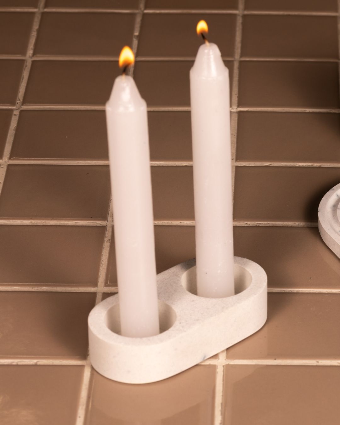 Porta Velas Doble Regenerativo