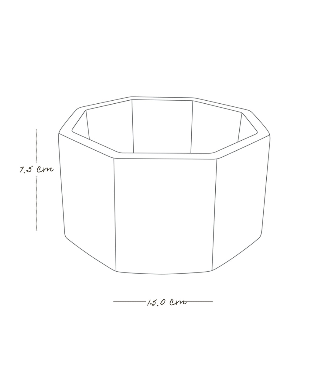 Terrario Octagonal