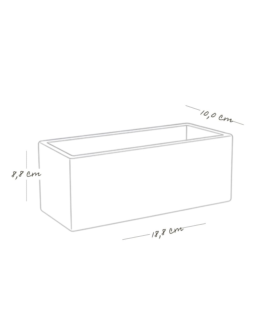 Terrario Rectangular Grande Regenerativo